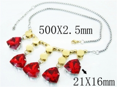 HY Wholesale Fashion Jewelry Stainless Steel 316L Jewelry Necklaces-HY92N0354IOQ