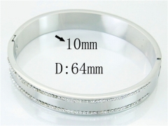 HY Wholesale Stainless Steel 316L Fashion Bangle-HY80B0279PW