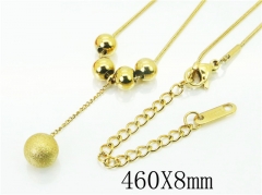 HY Wholesale Fashion Jewelry Stainless Steel 316L Jewelry Necklaces-HY19N0294HHS