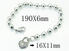 HY Wholesale Jewelry 316L Stainless Steel Bracelets-HY39B0732LV