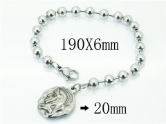 HY Wholesale Jewelry 316L Stainless Steel Bracelets-HY39B0653LG