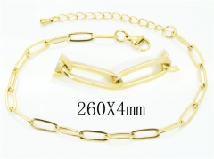 HY Wholesale stainless steel Fashion Bracelet Jewelry-HY40B1182KS