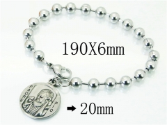 HY Wholesale Jewelry 316L Stainless Steel Bracelets-HY39B0642LE