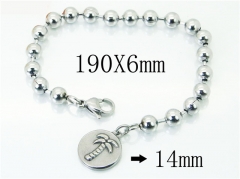 HY Wholesale Jewelry 316L Stainless Steel Bracelets-HY39B0722LT