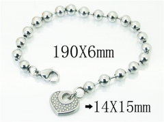 HY Wholesale Jewelry 316L Stainless Steel Bracelets-HY39B0710LW