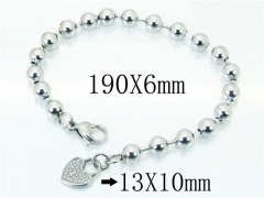 HY Wholesale Jewelry 316L Stainless Steel Bracelets-HY39B0643LR