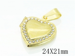 HY Wholesale 316L Stainless Steel Jewelry Pendant-HY59P0657OR