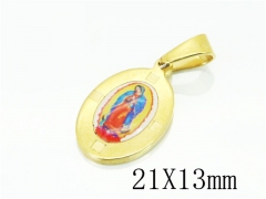 HY Wholesale 316L Stainless Steel Jewelry Pendant-HY12P1143JE