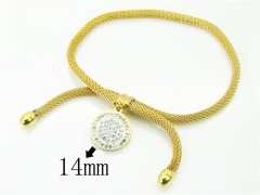 HY Wholesale Jewelry 316L Stainless Steel Bracelets-HY12B0228MLE