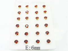 HY Wholesale 316L Stainless Steel Earrings-HY12E0156HOD