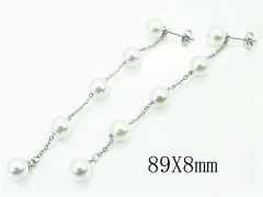 HY Wholesale 316L Stainless Steel Earrings-HY59E0826LS