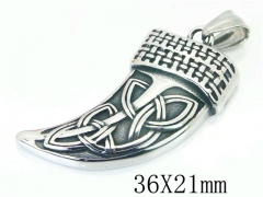 HY Wholesale 316L Stainless Steel Jewelry Popular Pendant-HY48P0054NS