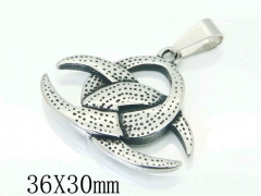 HY Wholesale 316L Stainless Steel Jewelry Popular Pendant-HY48P0066ND