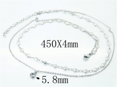 HY Wholesale Stainless Steel 316L Jewelry Necklaces-HY73N0574MC