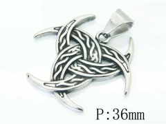 HY Wholesale 316L Stainless Steel Jewelry Popular Pendant-HY48P0069NS