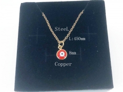 HY Wholesale 316L Stainless Steel Jewelry Cheapest Necklace-HH01N038AO