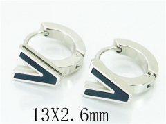 HY Wholesale 316L Stainless Steel Fashion Jewelry Earrings-HY60E0569JT