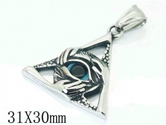 HY Wholesale 316L Stainless Steel Jewelry Popular Pendant-HY48P0031NF