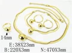 HY Wholesale Stainless Steel 316L Jewelry Sets-HY50S0064JDF