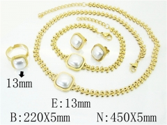 HY Wholesale Stainless Steel 316L Jewelry Sets-HY50S0054JXX