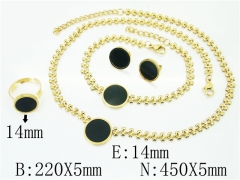 HY Wholesale Stainless Steel 316L Jewelry Sets-HY50S0051JBB