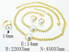 HY Wholesale Stainless Steel 316L Jewelry Sets-HY50S0055JFF