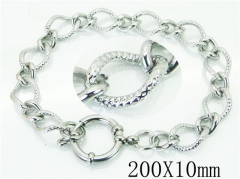 HY Wholesale Jewelry 316L Stainless Steel Bracelets-HY40B1193NX