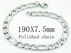 HY Wholesale Jewelry 316L Stainless Steel Bracelets-HY01B007JLD