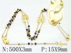 HY Wholesale Stainless Steel 316L Jewelry Necklaces-HY76N0581HHX