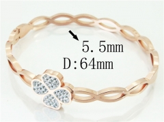 HY Wholesale Stainless Steel 316L Fashion Bangle-HY80B1235HKL