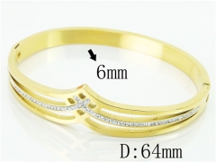 HY Wholesale Stainless Steel 316L Fashion Bangle-HY19B0741HNQ