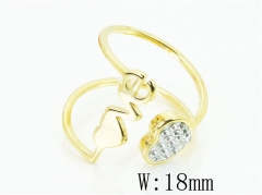 HY Wholesale Stainless Steel 316L Popular Jewelry Rings-HY19R0926HSS