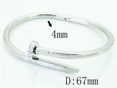 HY Wholesale Stainless Steel 316L Fashion Bangle-HY19B0749HKE