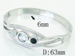 HY Wholesale Stainless Steel 316L Fashion Bangle-HY19B0731HMQ