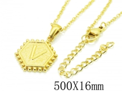 HY Wholesale Stainless Steel 316L Jewelry Necklaces-HY06N0529PV