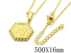 HY Wholesale Stainless Steel 316L Jewelry Necklaces-HY06N0521PB