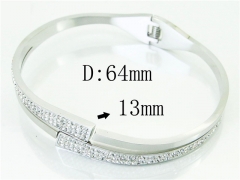 HY Wholesale Stainless Steel 316L Fashion Bangle-HY80B1230HHA