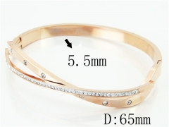 HY Wholesale Stainless Steel 316L Fashion Bangle-HY19B0745HNQ