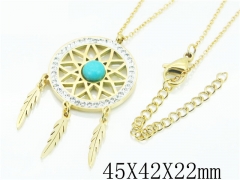 HY Wholesale Stainless Steel 316L Jewelry Necklaces-HY92N0317HSS