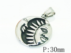 HY Wholesale 316L Stainless Steel Jewelry Popular Pendant-HY48P0410NE