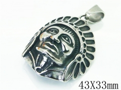 HY Wholesale 316L Stainless Steel Jewelry Popular Pendant-HY48P0288NU