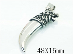 HY Wholesale 316L Stainless Steel Jewelry Popular Pendant-HY48P0372NR