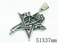 HY Wholesale 316L Stainless Steel Jewelry Popular Pendant-HY48P0380NS