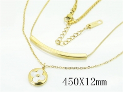 HY Wholesale Stainless Steel 316L Jewelry Necklaces-HY32N0459HID