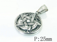 HY Wholesale 316L Stainless Steel Jewelry Popular Pendant-HY48P0428NE