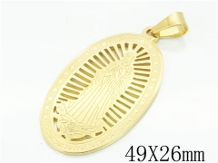 HY Wholesale 316L Stainless Steel Jewelry Popular Pendant-HY12P1164JL