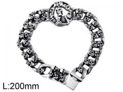 HY Wholesale Steel Stainless Steel 316L Bracelets-HY0012B088