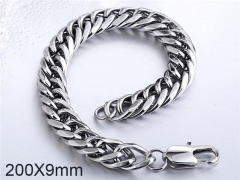 HY Wholesale Steel Stainless Steel 316L Bracelets-HY0012B240