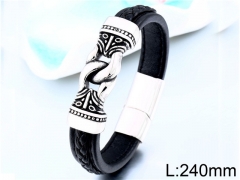 HY Wholesale Jewelry Fashion Bracelets (Leather)-HY0012B060