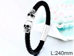 HY Wholesale Jewelry Fashion Bracelets (Leather)-HY0012B253